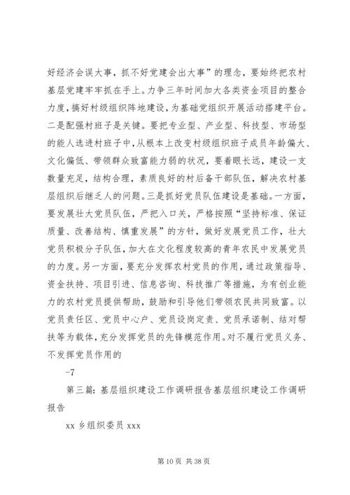基层组织建设工作调研报告.docx