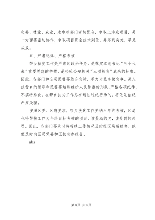 关于做好200X年帮乡扶贫工作的意见 (3).docx