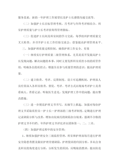 护理年度工作计划怎么写(5篇).docx