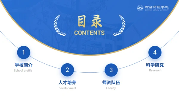 琼台师范学院大学校简介通用PPT模板