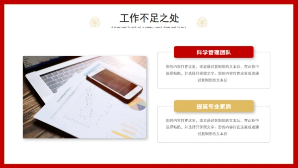 2022年虎年年终总结述职报告通用PPT模板
