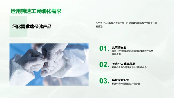 电商购买保健品讲解
