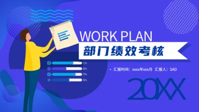 部门绩效考核推广宣传策划运营通用PPT