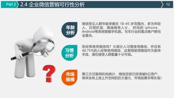 微信朋友圈公众号营销策划方案通用PPT模板