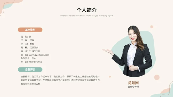 清新简约莫兰迪风年终述职报告工作总结年终总结工作计划ppt模板