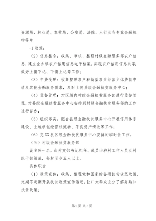 金融扶贫服务体系建设方案(4).docx