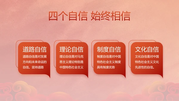 红色党支部党员风采展示作总结PPT