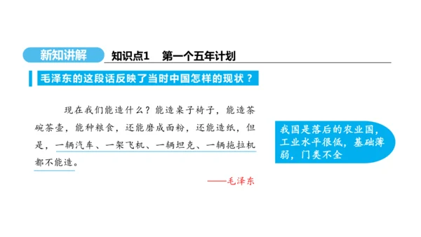 第4课 新中国工业化的起步和人民代表大会制度的确立  课件 2024-2025学年统编版八年级历史下