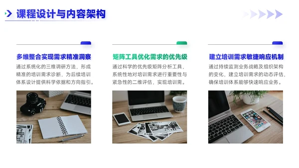 蓝绿双色简约风职场新人入职培训PPT模板