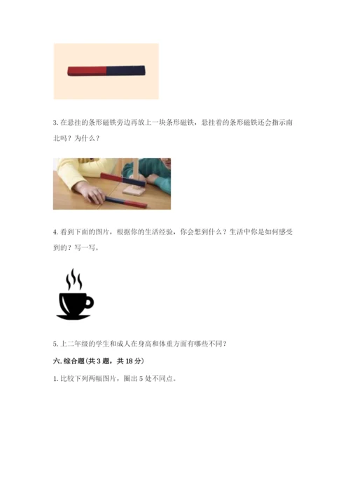 教科版小学科学二年级下册期末测试卷含完整答案【易错题】.docx