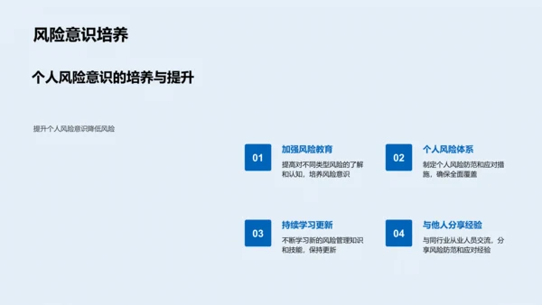全面风险管理PPT模板