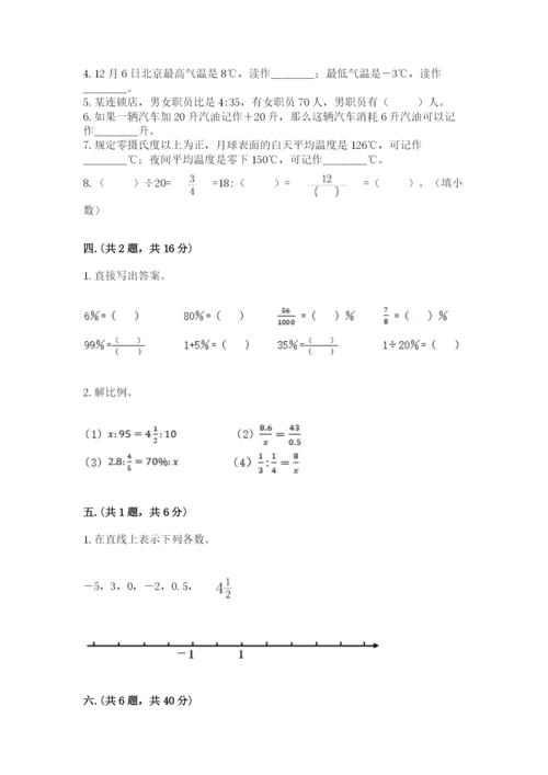 苏教版六年级数学小升初试卷【基础题】.docx