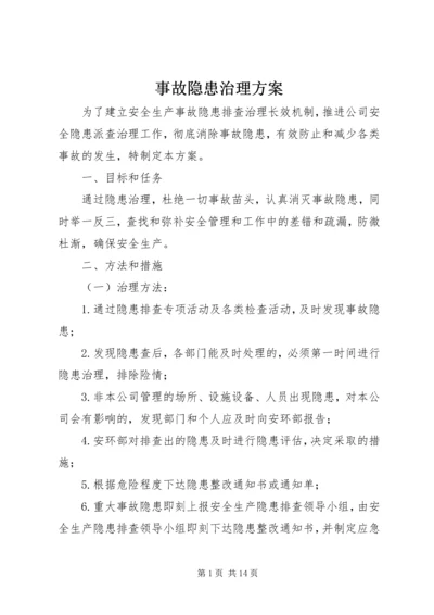 事故隐患治理方案.docx