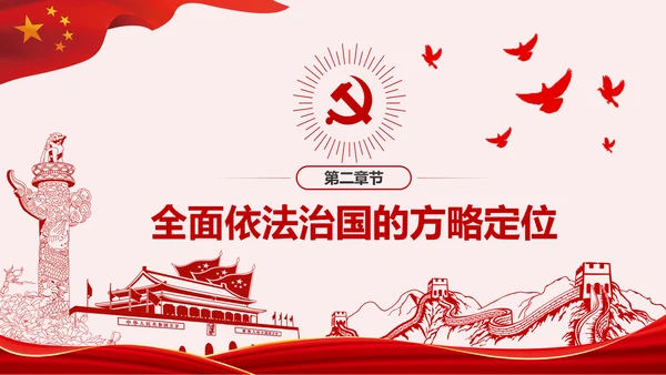 全面依法治国PPT模板