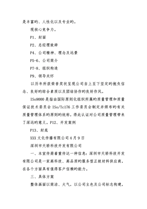 专题策划宣传册专题方案.docx