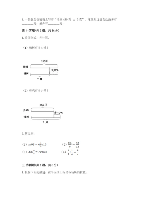 呼和浩特市小升初数学测试卷完美版.docx