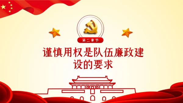 以忠诚担当的干劲加强队伍党风廉政建设PPT党课