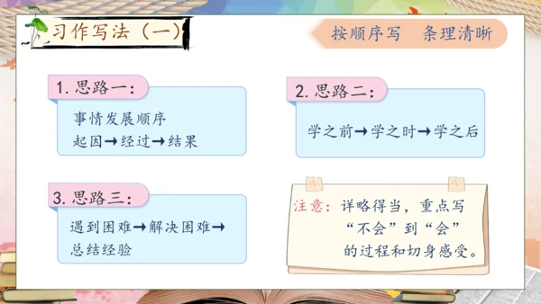 【核心素养】部编版语文四年级下册-习作6：我学会了__________（课件）