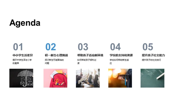初中生涯新篇章