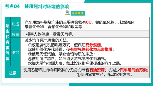 第七单元 燃料及其利用【考点串讲课件】(共40张PPT)-2023-2024学年九年级化学上学期期末