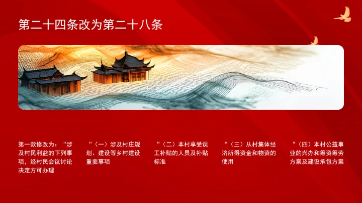 中华人民共和国村民委员会组织法（修订全文）ppt课件