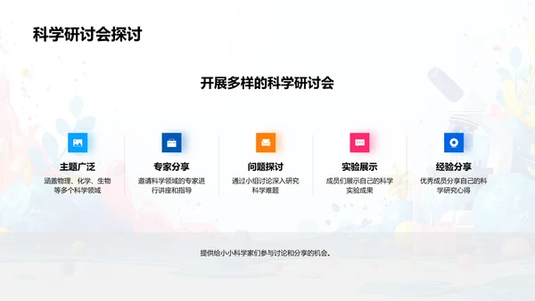 科学社团的探索之旅