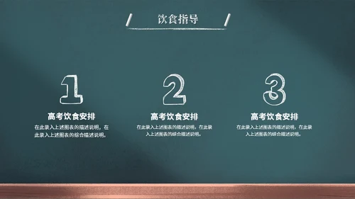 创意黑板风励志高三高考冲刺高考倒计时百日誓师大会PPT模板