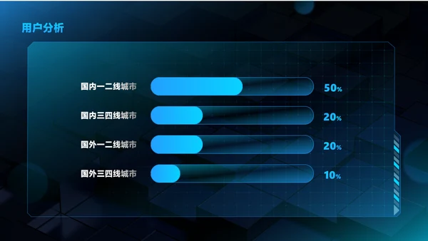 蓝黑色科技风互联网产品发布会