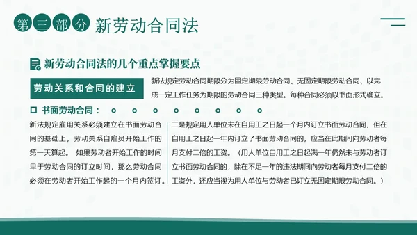 人力资源管理劳动关系培训PPT课件