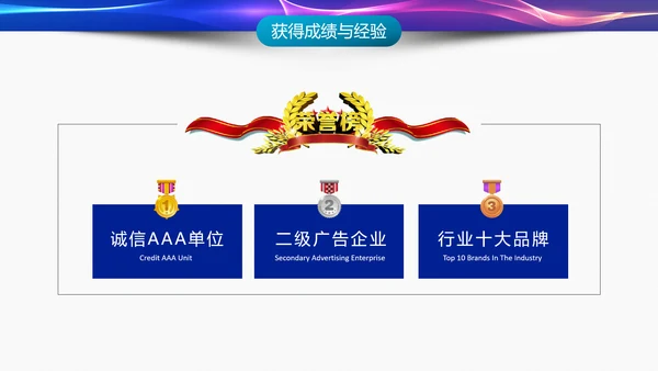 IT互联网科技产业工作总结PPT模板
