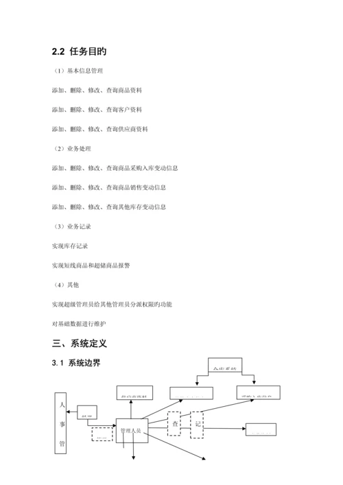 2023年数据库课设实验报告进销存管理系统.docx