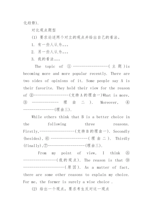 大学英语四级作文模板.docx