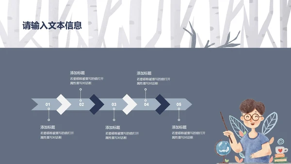 白色可爱小熊中小学生安全教育日PPT模板