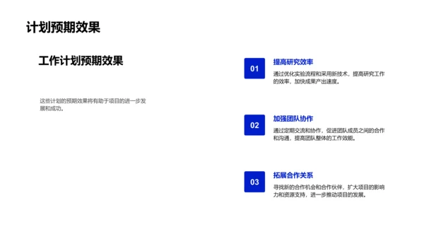 生物项目季报总结PPT模板