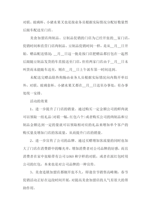 春节做促销活动总结.docx