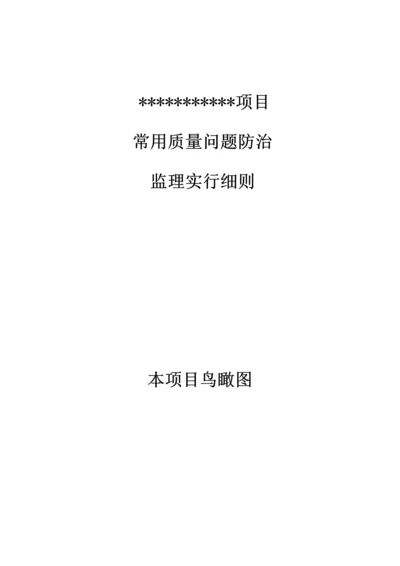 常见质量问题防治监理实施标准细则.docx