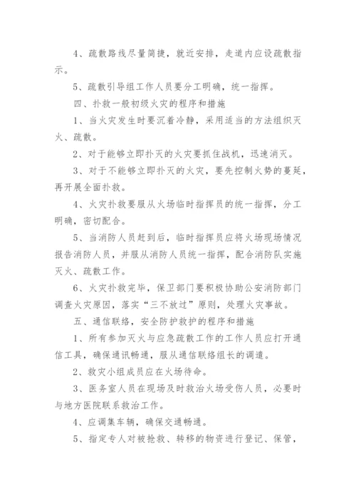 企业消防应急预案方案.docx