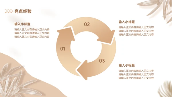 金色质感年度工作总结商务通用PPT模板