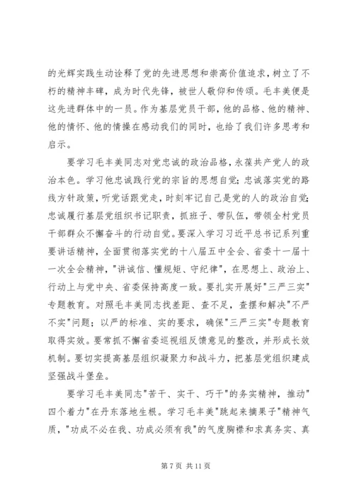 学习毛丰美先进事迹心得体会6篇.docx