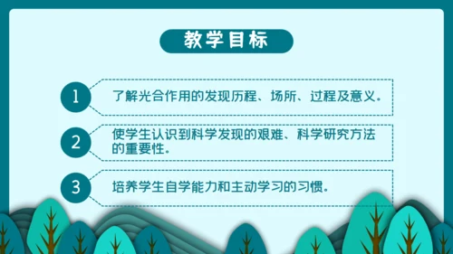 光合作用的原理和应用通用PPT模板