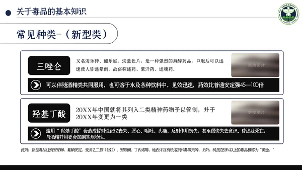国际禁毒日珍爱生命远离禁毒教育知识PPT模板