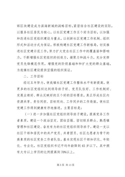 社区XX年党建工作计划范文.docx