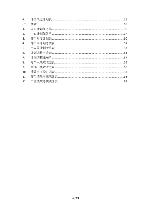 公司薪酬激励办法操作流程及表单.docx