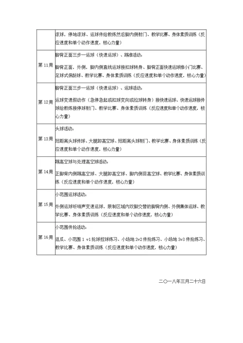 足球学期训练计划(共3页)