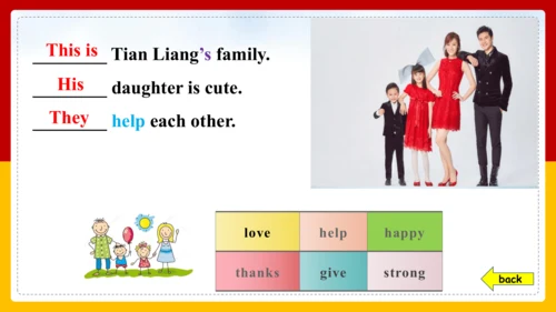 Module 2 My family Unit 3 Language in use 课件+内嵌视频（