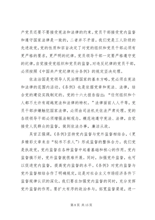 学习两个条例体会 (2).docx