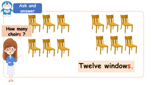Module 5 Unit 2 Nine girls（课件）-2023-2024学年三年级英语上册同