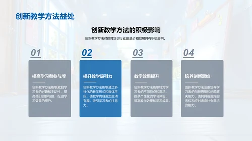 培训行业新技术展示PPT模板