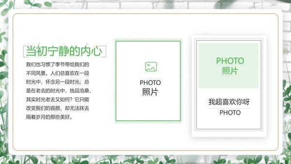 致青春毕业季青春毕业纪念册PPT