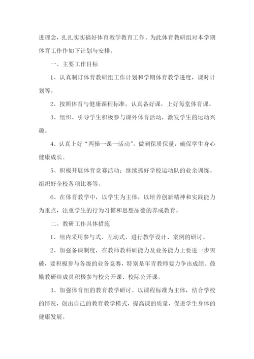 小学体育老师工作计划.docx